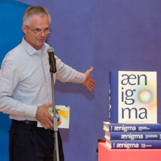 PHOTO: We introduced the book Aenigma