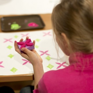 PHOTO: Children made rubberstamps  á la Brussels style