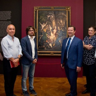 Mayor and councilors took advantage of the last opportunity to see El Greco