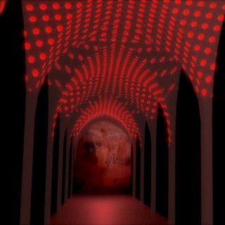 The Gothic Cloister will fill Red audiovisual installation