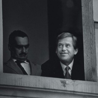 Václav Havel ve fotografiích Karla Cudlína