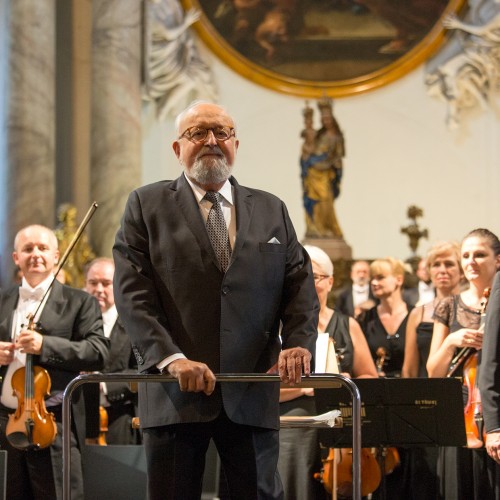 Výstavu Rozlomená doba zahájil velkolepý koncert Krzysztofa Pendereckého